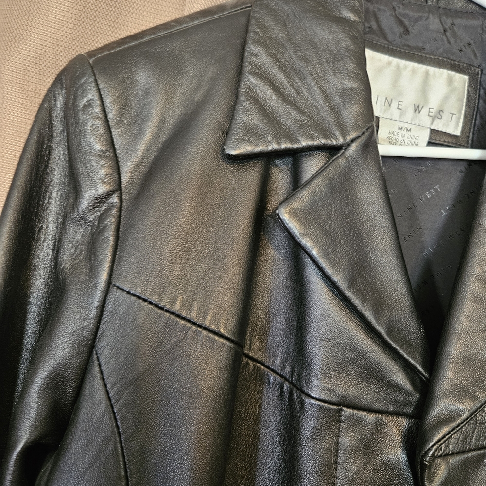 Black Leather Jacket - Picture 6 of 14